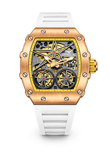 Luxury Mechanical Skeleton Watch