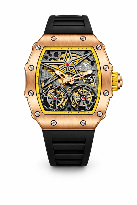 Luxury Mechanical Skeleton Watch