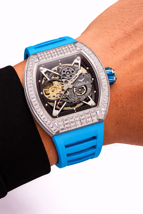 ONOLA 3838F Luxury Skeleton Automatic Watch