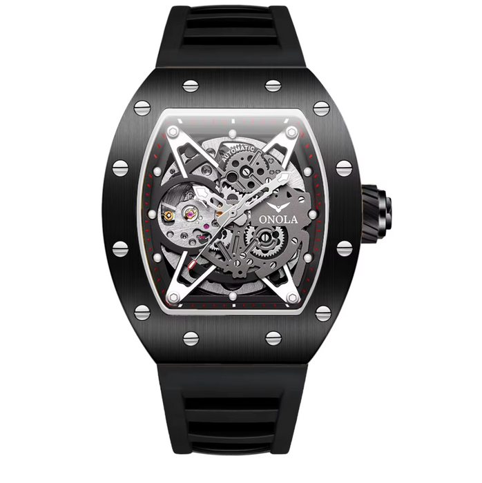 ONOLA 3838 Automatic Skeleton Watch