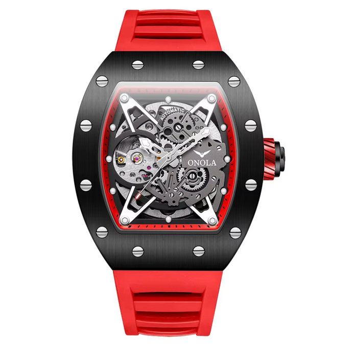 ONOLA 3838 Automatic Skeleton Watch