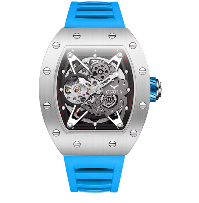 ONOLA 3838 Automatic Skeleton Watch