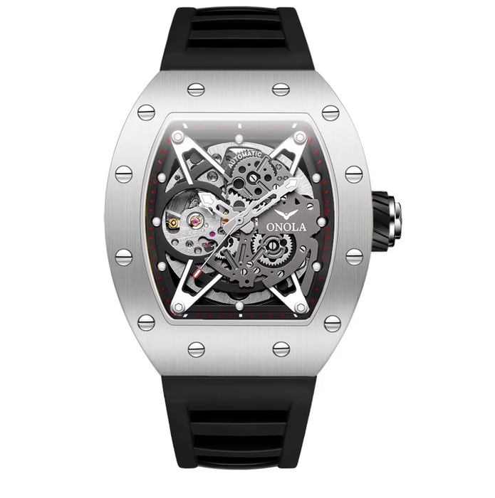ONOLA 3838 Automatic Skeleton Watch