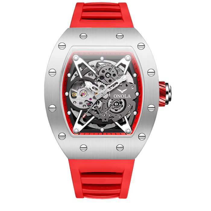 ONOLA 3838 Automatic Skeleton Watch